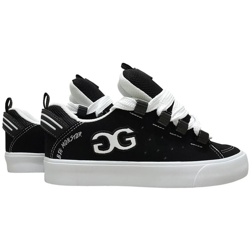 Tênis Qix Double G Big Monster Nobuck Robusto Cadarço Largo